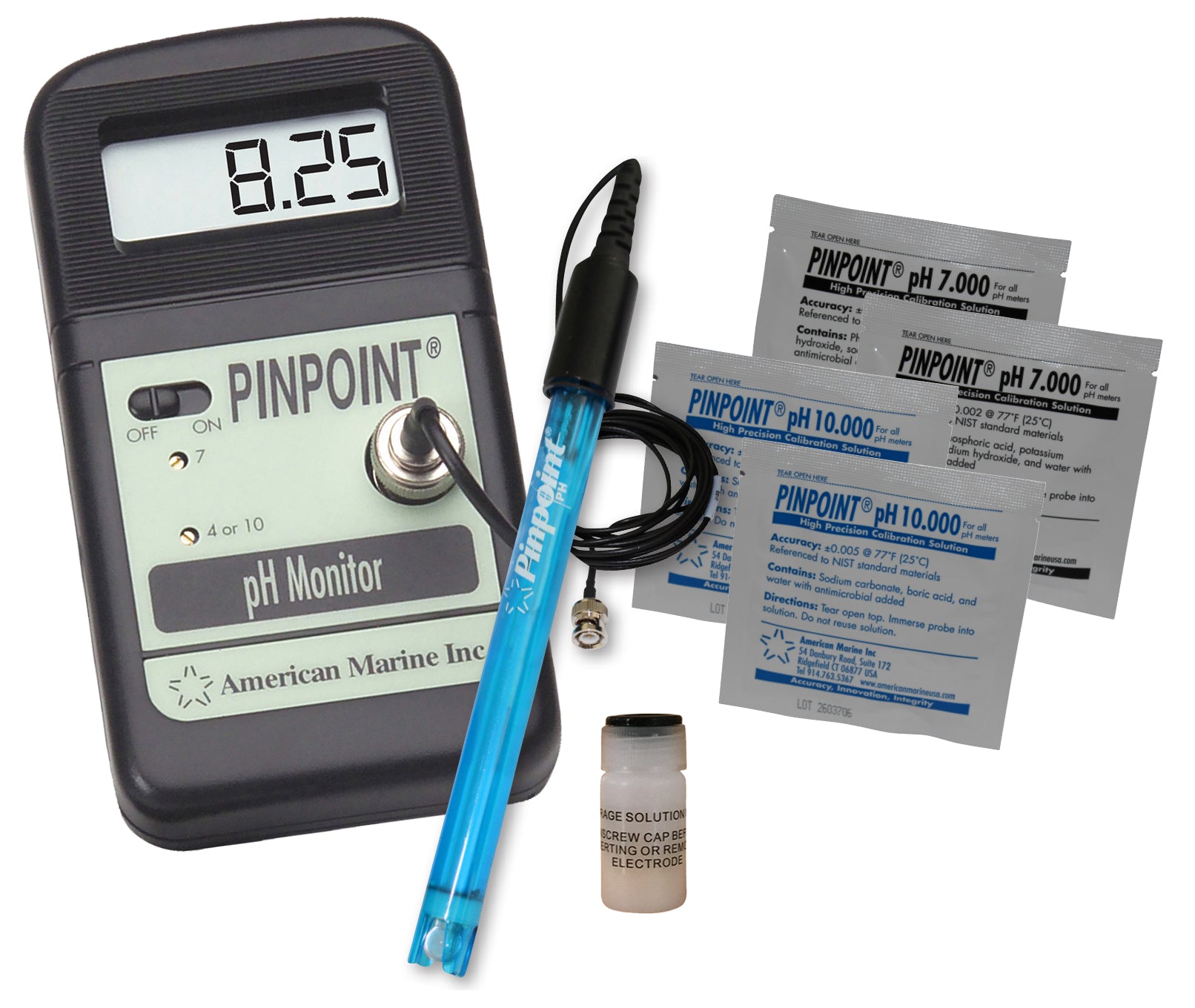thumbnail image 2 of Filament Storage American Marine Pinpoint Probe Storage Bottle - Keeps PH/ORP Sensors Hydrated (2.5" Tall) Orp Calibration Solution 2 of 10